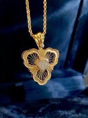Buccellati Heart-to-Heart Necklace